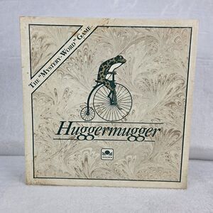 1989 Huggermugger Mystery Word Game Golden Complete Vintage Party Game